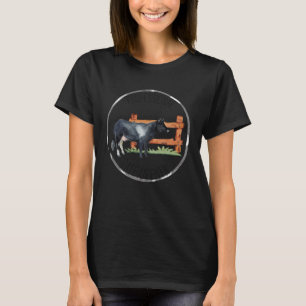 Cow Professional Future Gate Opener Farm Animal Ca T-Shirt