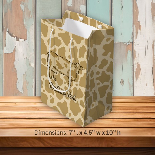 Cow Profile Gift Bag (Creator Uploaded)