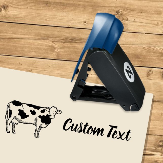 Cow Profile Pocket Stamp (Creator Uploaded)
