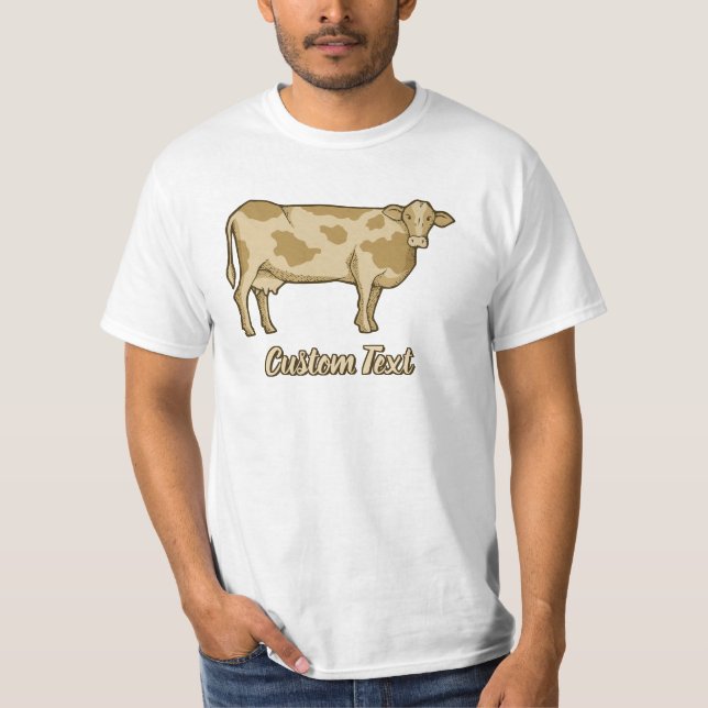 Cow Profile T-Shirt (Front)