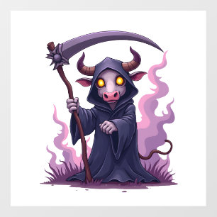 Cow Reaper Wall Decal
