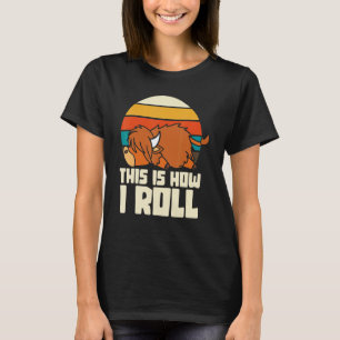 Cow Scotland Highland Cow Cattle Scottish Fun  5 T-Shirt