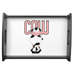 COW SERVING TRAY