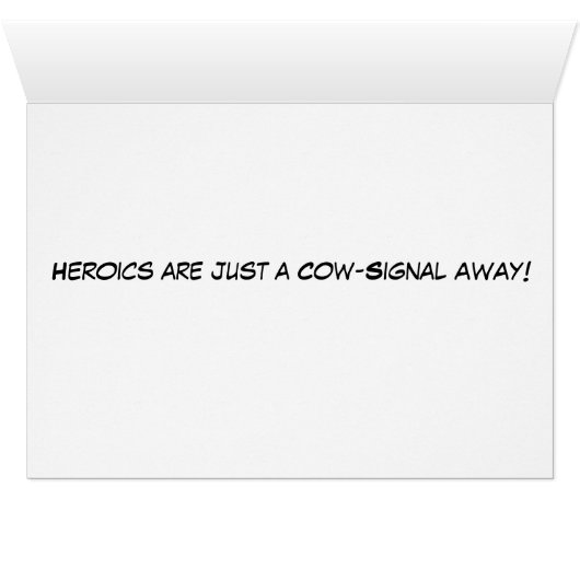 Cow-Signal Card (Inside Horizontal (Bottom))