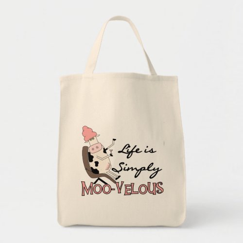 Cow Simply Moo_velous Tshirts and Gifts Tote Bag
