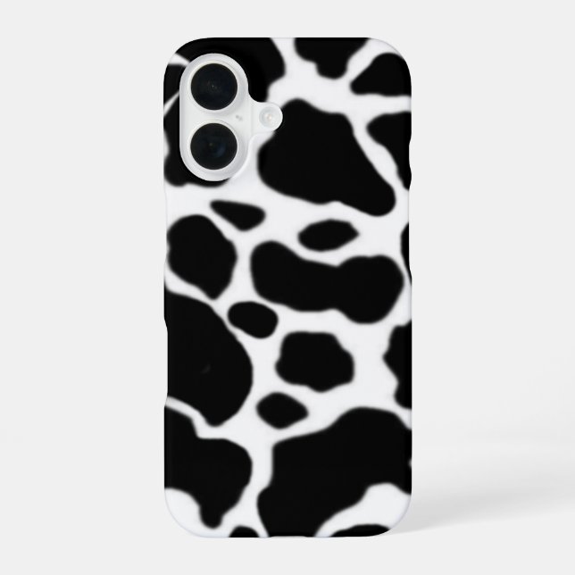 Cow skin pattern iphone case (Back)