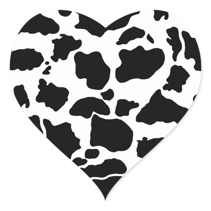 Cow skin Sticker