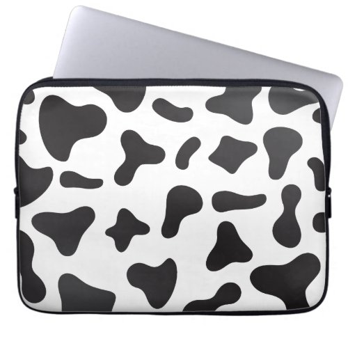 Cow Skin Texture Laptop Sleeve