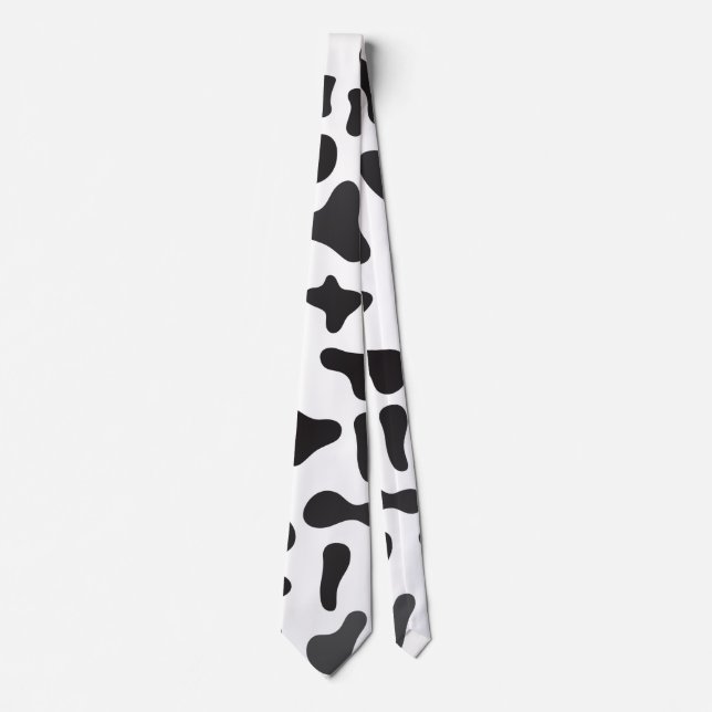 Cow Skin Texture Neck Tie (Front)