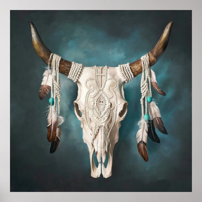 Cow Skull 1 Poster (Front)
