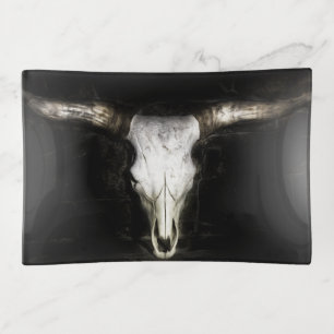 Cow Skull Trinket Tray