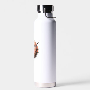 Cow Skull western cowgirl cowboy rodeo  Water Bottle