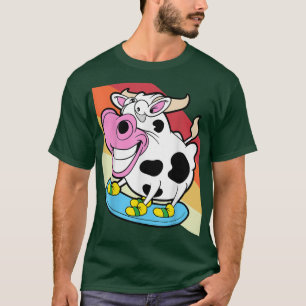 Cow Snowboard Snowboarder Snowboarding Snow Fun Sp T-Shirt