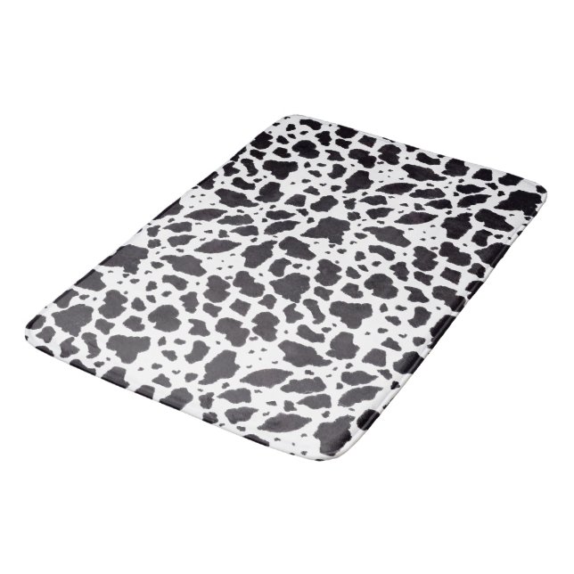 Cow Spots Bath Mat (Angled)