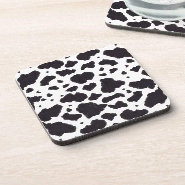 Cow Spots Drink Coaster (Left Side)