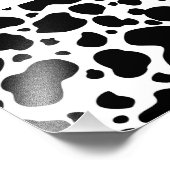 Cow Spots Pattern Black and White Animal Print | Zazzle
