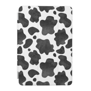 Cow Spots Pattern Black and White Animal Print iPad Mini Cover
