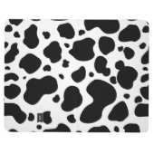 Cow Spots Pattern Black and White Animal Print Journal | Zazzle