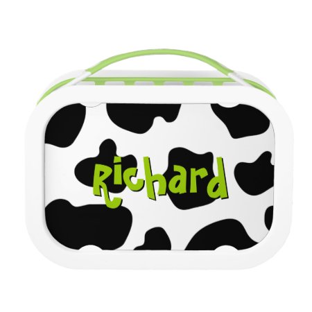 Cow Spots Pattern Lunchbox | Cute Animal Print