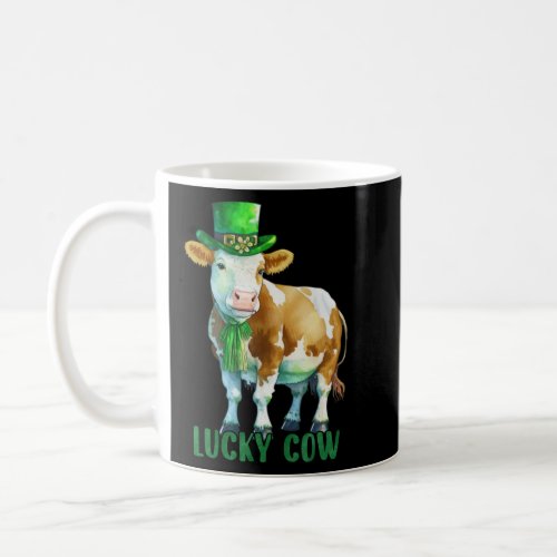 Cow St Patrick Leprechaun Sha Coffee Mug