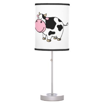 Cow Table Lamp by houseme at Zazzle