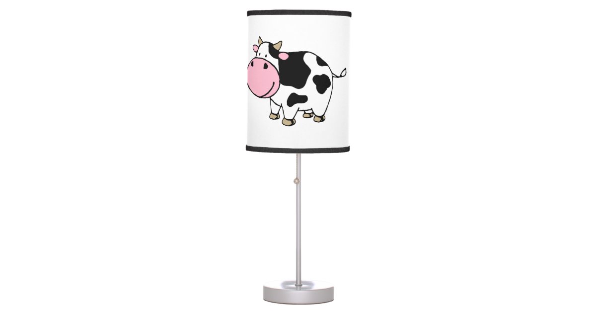 Cow Table Lamp Zazzle