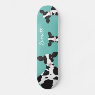 Céline Black x White Logo Skateboard 1CE1027