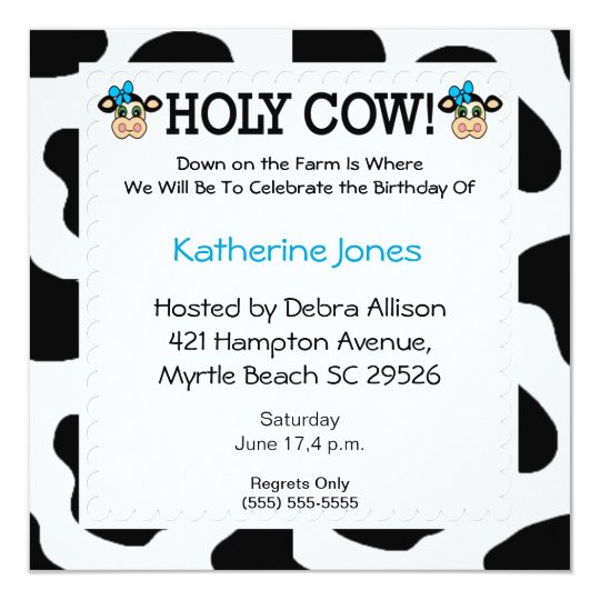 cow-theme-kids-birthday-invitation-zazzle