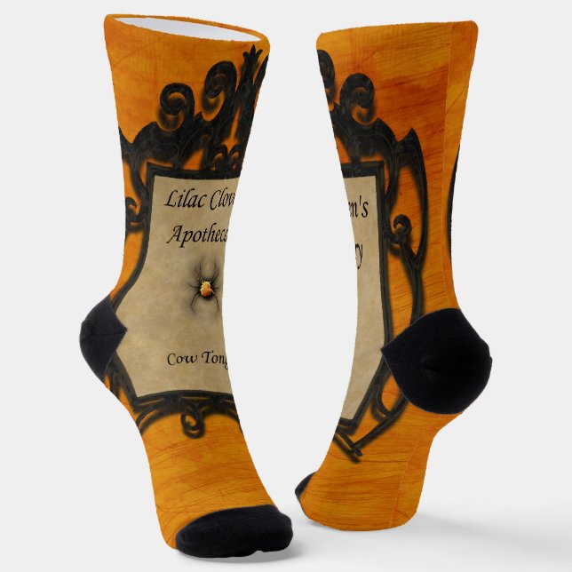 Cow Tongue Socks (Angled)