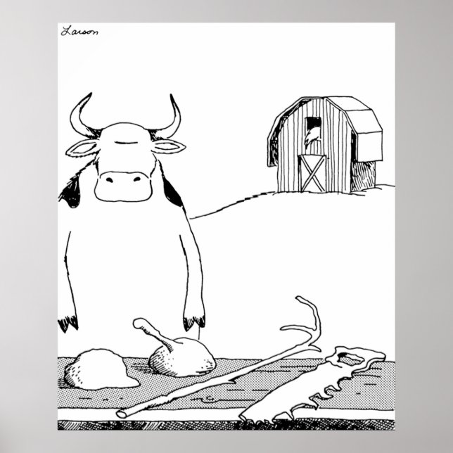 Cow Tools  HQ Cropped Poster (Front)