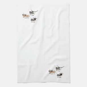 Cow Trio Towel