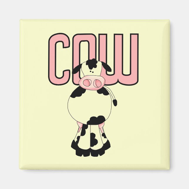 Cow Tshirts and Gifts Magnet (Front)