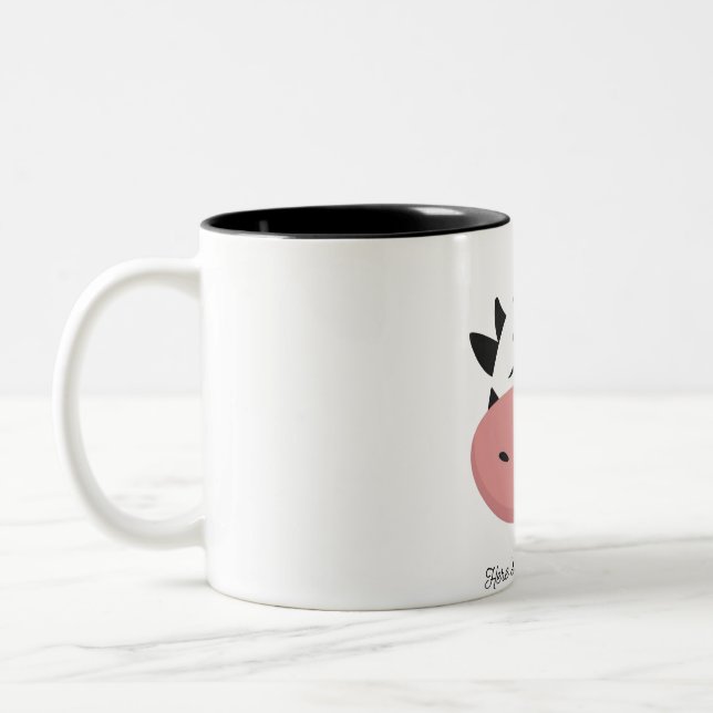 cow Two-Tone coffee mug (Left)