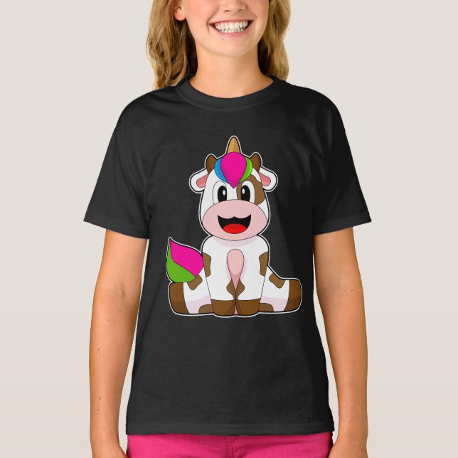 Cow Unicorn T-Shirt (Front)