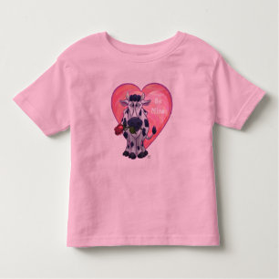 Cow Valentine's Day Toddler T-shirt
