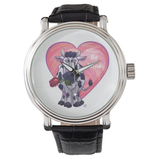Cow Valentine's Day Watch (Front)