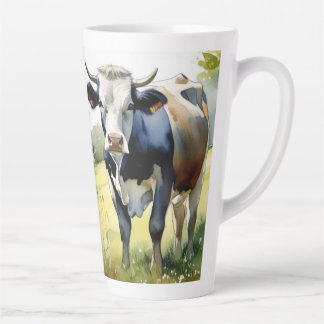 Cow (w/ matching lined journal) latte mug