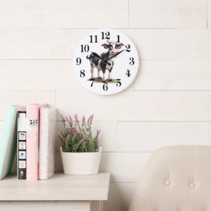 Cow Wall Clock
