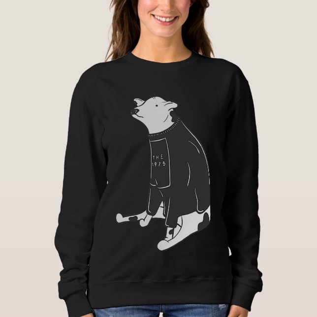 Cow Wearing My The 1975 When We Are Together BFIAF Sweatshirt (Front)