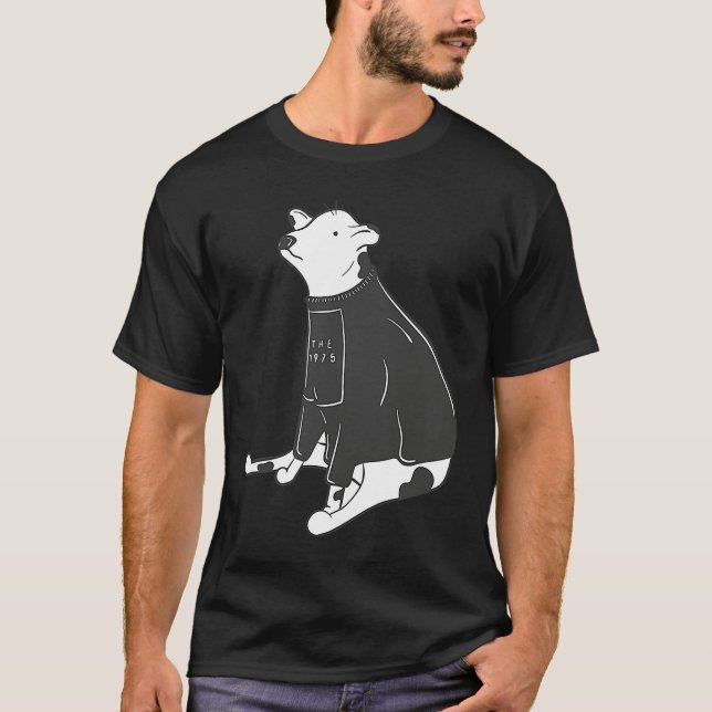 Cow Wearing My The 1975 When We Are Together BFIAF T-Shirt (Front)