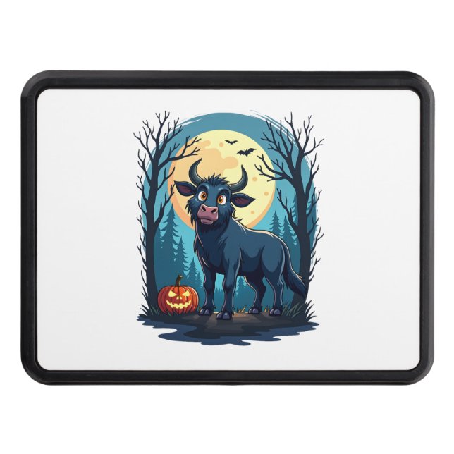 Cow Werewolf Transformation Hitch Cover (Front)