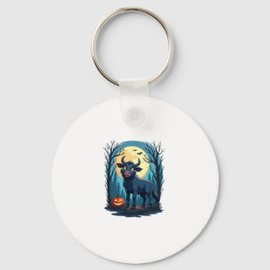 Cow Werewolf Transformation Keychain