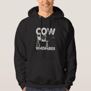Cow Whisperer Barn Owner Farmer Hoodie