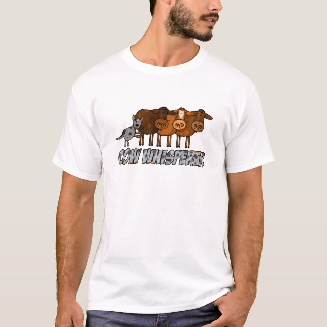 cow whisperer T-Shirt (Front)