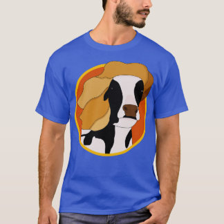 Cow with Blond Wig T-Shirt