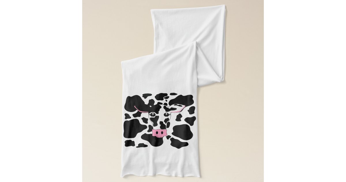 cow print scarf top