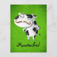 Cow with Mustaches