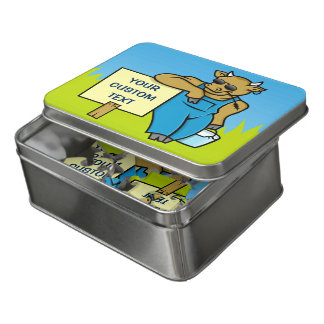 Cow with sign jigsaw puzzle