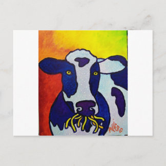 Cow Wow piliero Postcard