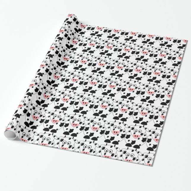 Cow Wrapping Paper (Unrolled)